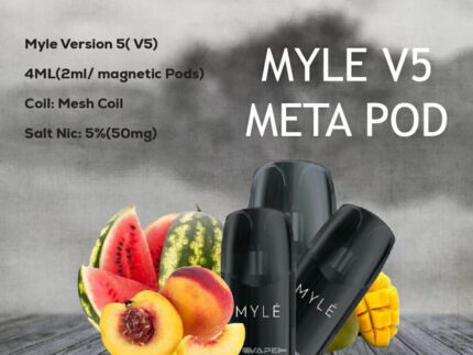 Myle V5 Meta Pods 50mg/mL Salt Nicotine