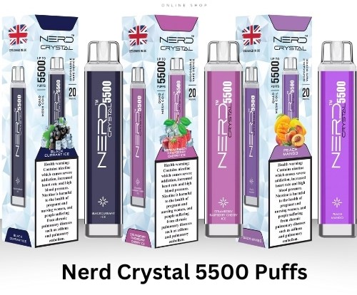 nerd 5500 - Nerd Crystal 5500 Puffs