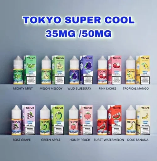 Tokyo Super Cool Series 30ml Saltnic E-Liquid
