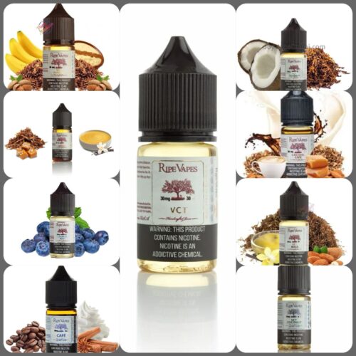 VCT 30ML SALT NICOTINE E- LIQUID BY RIPE VAPES